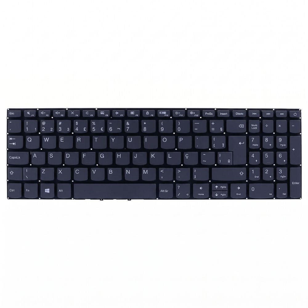 Teclado Notebook Lenovo Ideapad 320, 330, 145S, Preto BR PN SN20K93009