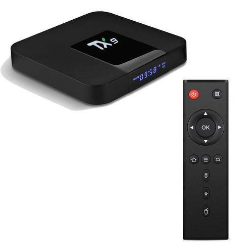 Receptor Tv Box TX9 4k 4GB de Memória 32GB de Armazenamento Android 8.1