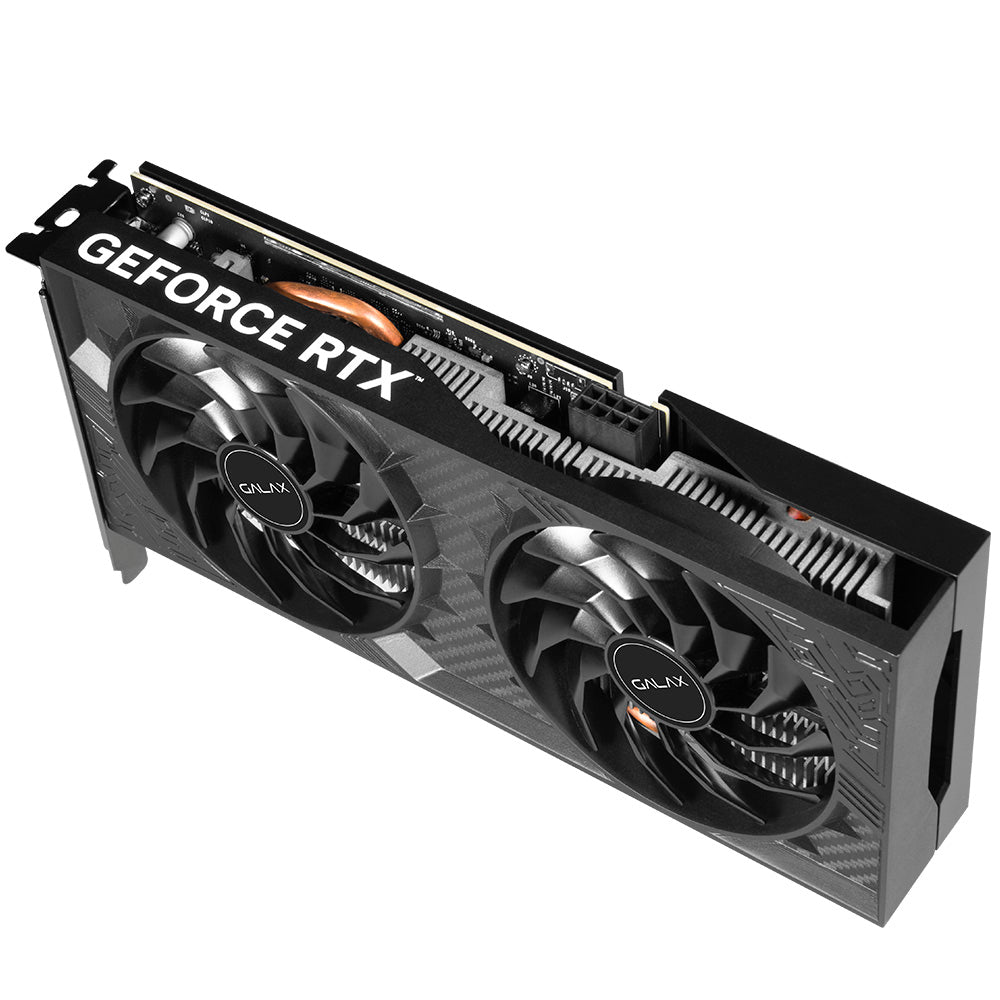 Placa de Vídeo Galax GeForce RTX 4060, 8GB GDDR6, 128 bits (1-Click OC 2X V2) 46NSL8MD9NXV - PCI-Express 4.0