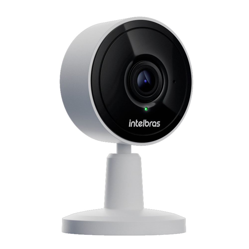 Câmera Interna Wi-Fi Intelbras iMX1, Visão Noturna, HD 720P, Com Aúdio - Branco