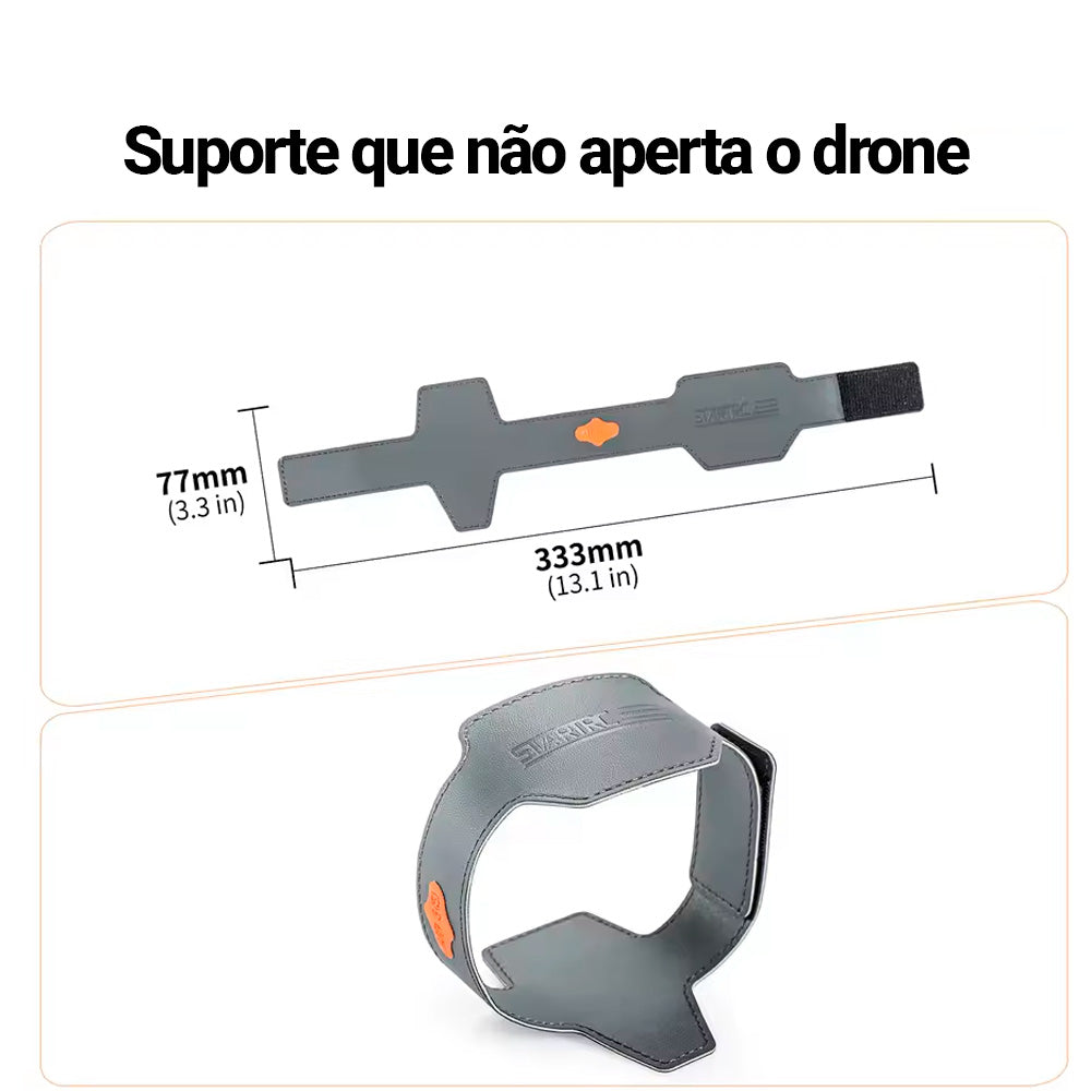 Protetor e Trave de Hélices, Para DJI AIR 3s / AIR 3, Acessório de Fixação, Cinza