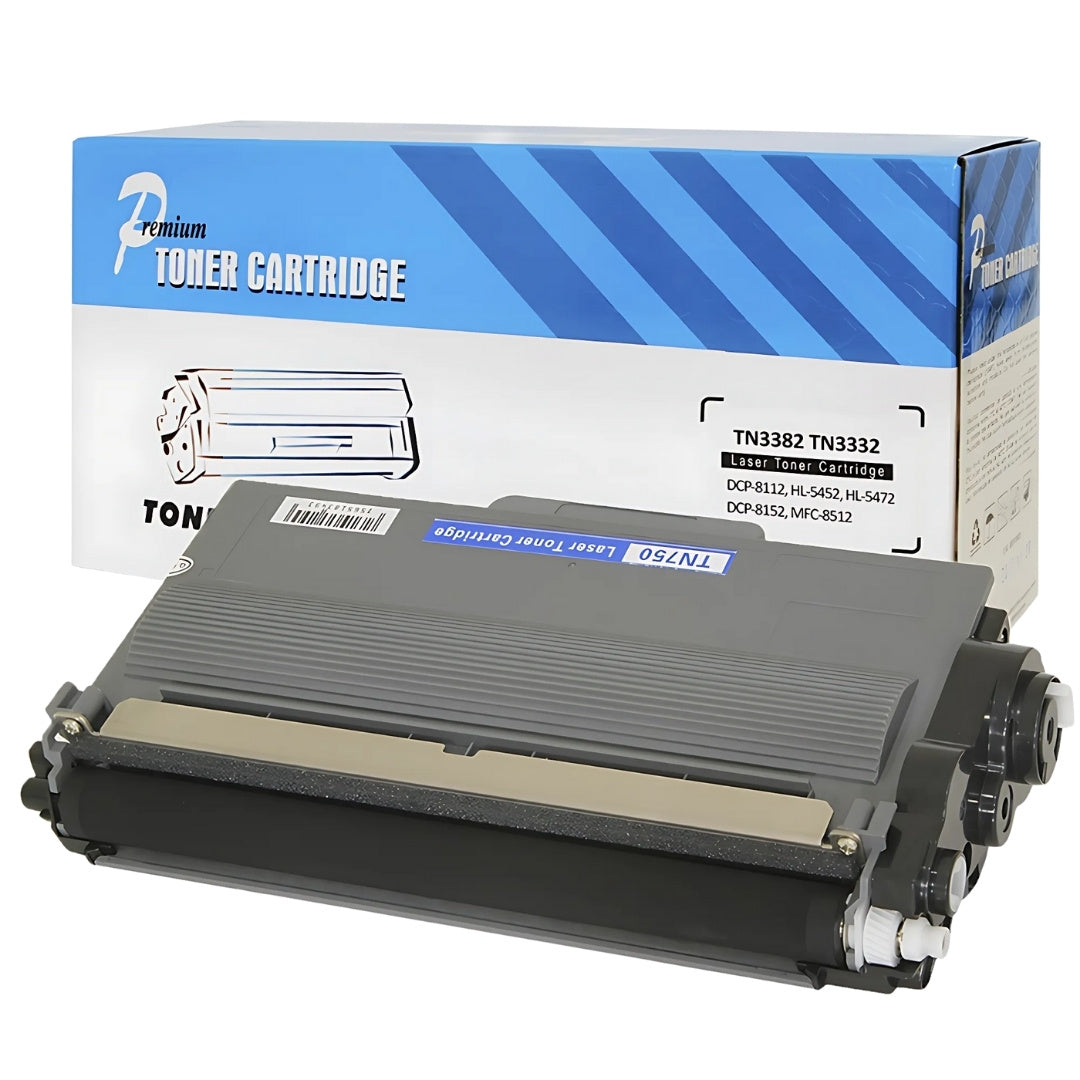 Toner Compatível com Brother TN750 | DCP-8110DN, DCP-8150DN, HL-5440D, HL-5450DN, HL-5450DW, HL-5470DW, HL-5472DW, HL-61