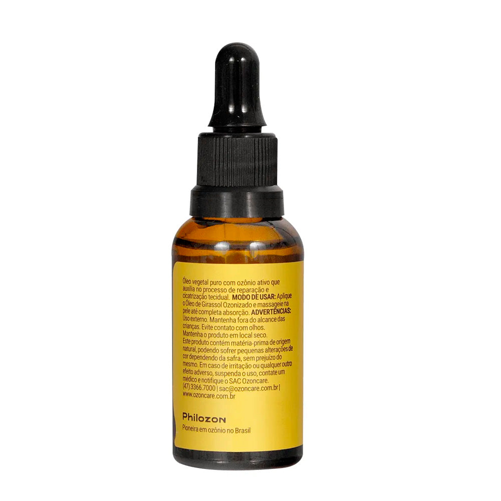 Óleo De Girassol Ozonizado Ozoncare Super Concentrado 30ml