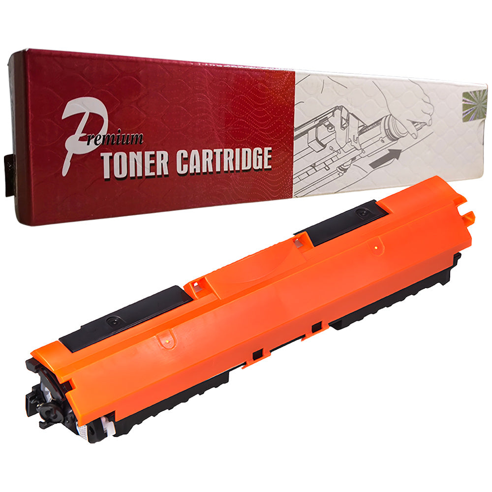 Cartucho Toner Compatível HP, P-872-Y, Amarelo, 126/130A, CE312/CF352, M175NW/M175A/M275/ M176N/177FW, Premium AAA