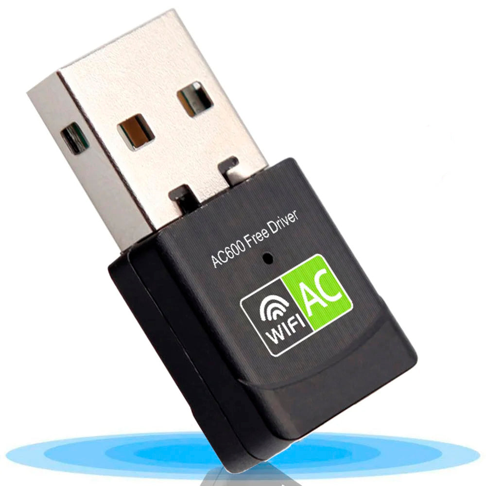 Adaptador Wi-Fi USB 3.0, Dual Band, 600Mbps, Mercy - AC600