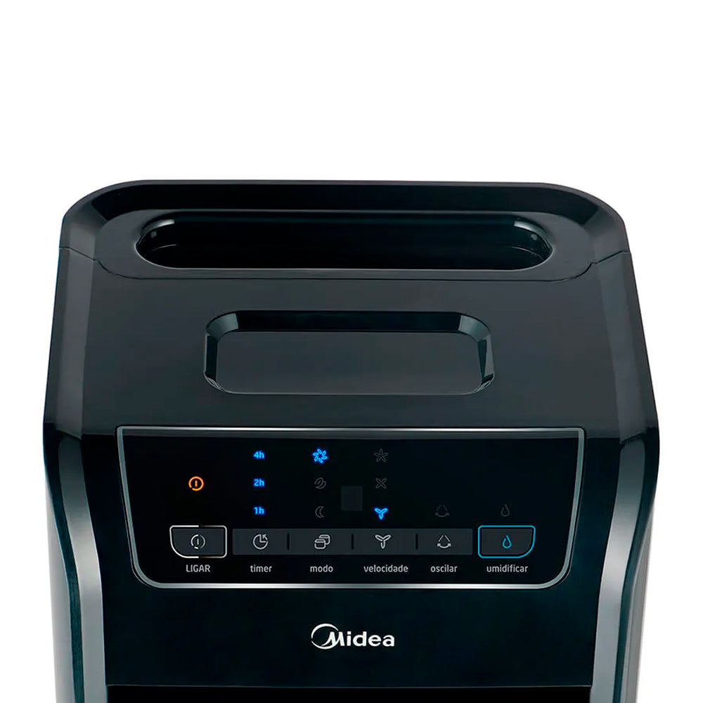 Climatizador de Ar Frio, 60W, 4,5L, Midea Preto 220V, AKAP2