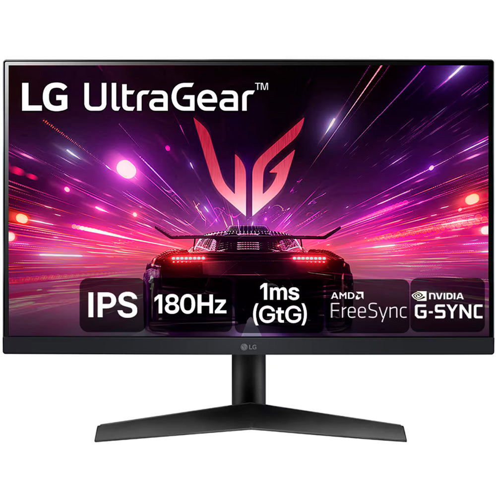 Monitor Gamer LG UltraGear 24" Full HD, IPS, 180Hz, 1ms, HDMI e DP, NVIDIA G-SYNC , FreeSync, HDR10, sRGB 99%, 24GS60F-B