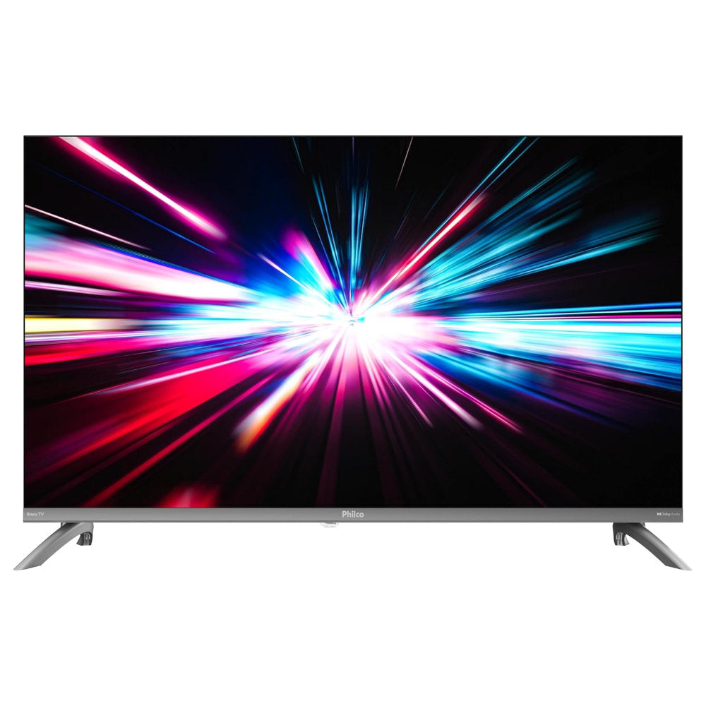 Smart TV 32" Philco Roku P32CRA HD Wi-Fi Dual Band Dolby Audio Borda Infinita