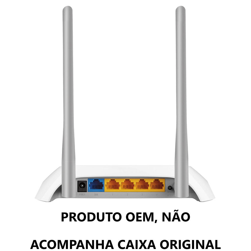 Roteador Tp-Link Tl-WR840NW (V6.0) Wi-Fi Wireless N Até 300Mbps OEM S/Box