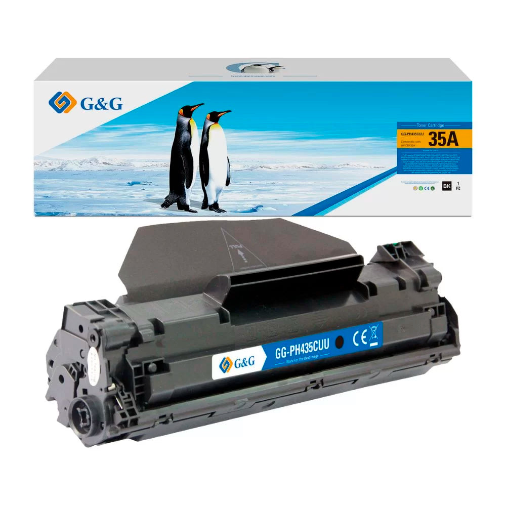 Toner Compatível HP 35A G& G Para HP M127FN | M127FW | M125 | M201 | CF283A | 83A