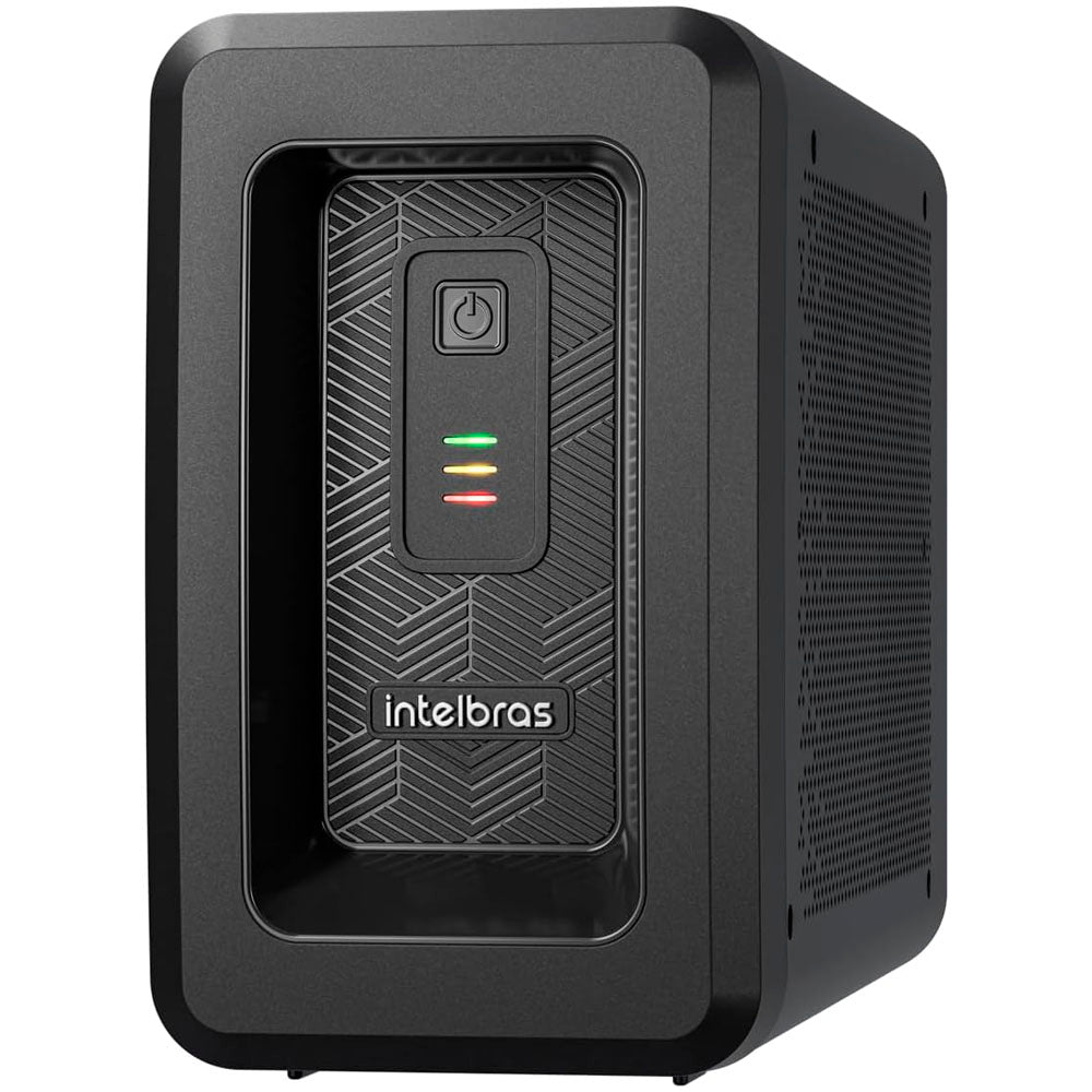 Nobreak Intelbras ATTIV 1000VA, Senoidal, Bivolt, 8 Tomadas de Saída - Preto