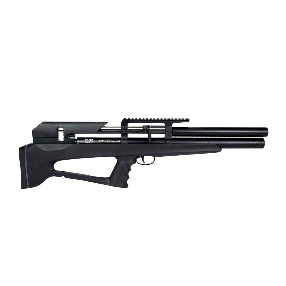 Carabina de Presso Artemis P35 Blackened 55mm PCP, Gatilho Ajustvel 900fps, Cilindro 265cc, Magazine 9 Tiros