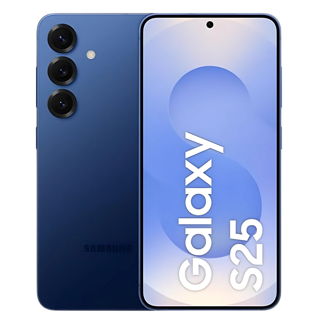 Smartphone Samsung Galaxy S25 5G Azul 256GB, Tela 6.2", 12GB RAM, AI Inteligência Artificial, Snapdragon 8 Câmera Tripla