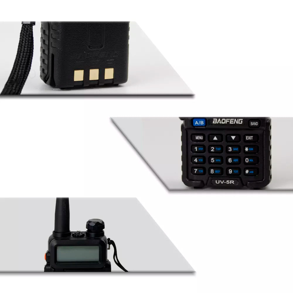 Rádio Baofeng Dual Band UHF/VHF UV-5R FM