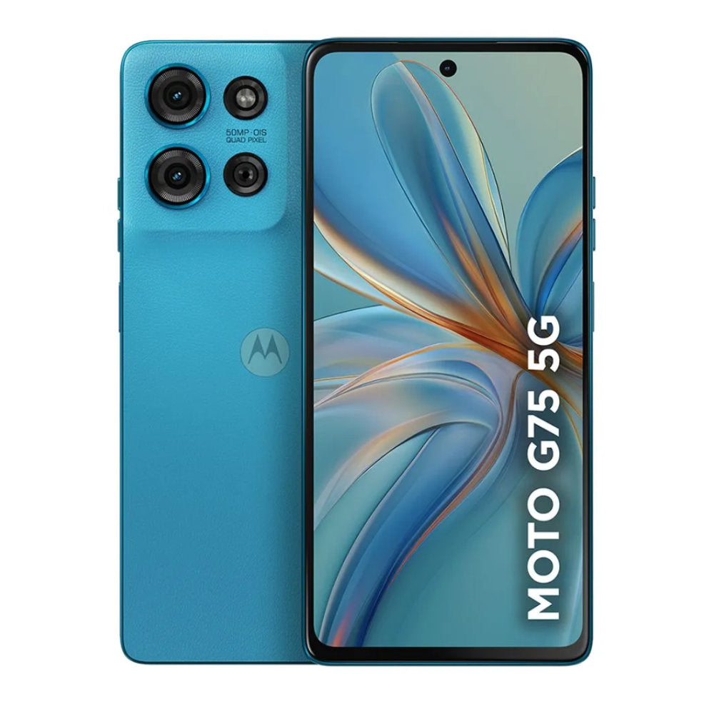 Smartphone Motorola Moto g75 5G 256GB 16GB (8GB RAM + 8GB RAM Boost) 50MP Sony Lytia 600 Camera Moto AI - Azul
