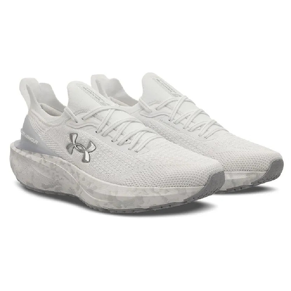 Tênis de Corrida 37 Masculino Under Armour UA CH.QUICKER 2 (Branco/Met. Silver)