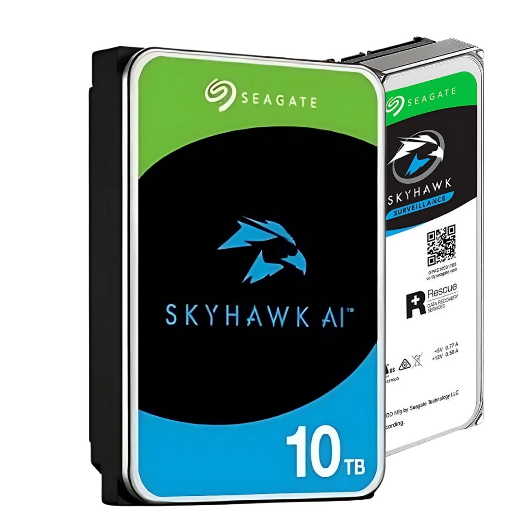 HD Seagate 10TB SkyHawk AI Surveillance 3.5" SATA 3 7200RPM - ST10000VE001