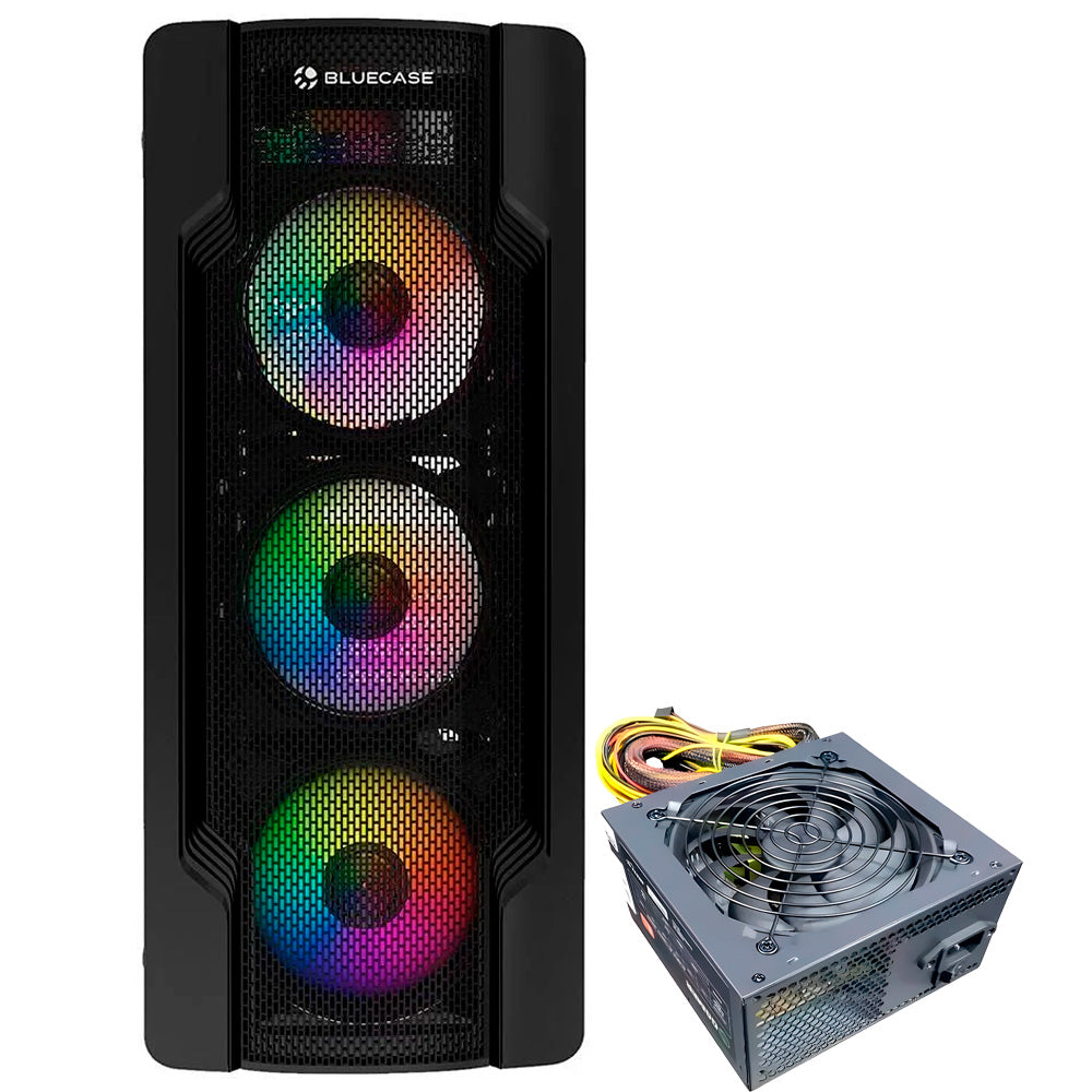 Computador Gamer AMD Ryzen 5-5600GT, Radeon Vega 7, SSD M.2 NVme 500GB, RAM 16GB 3200MHz, DDR4, Fonte 550W 80Plus Wind10