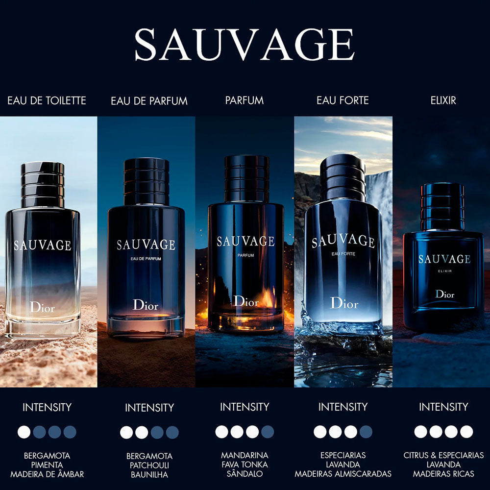 Perfume Sauvage Dior, Masculino, 100ML - Eau de Toilette, Christian Dior
