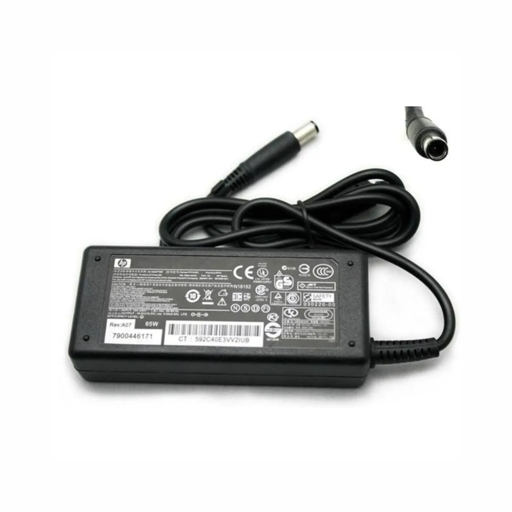 Fonte Notebook Hp 18,5v 3,5a 65w N18152 Rev:A03-Pino Gr. Plug  (7.4 x 5.5)