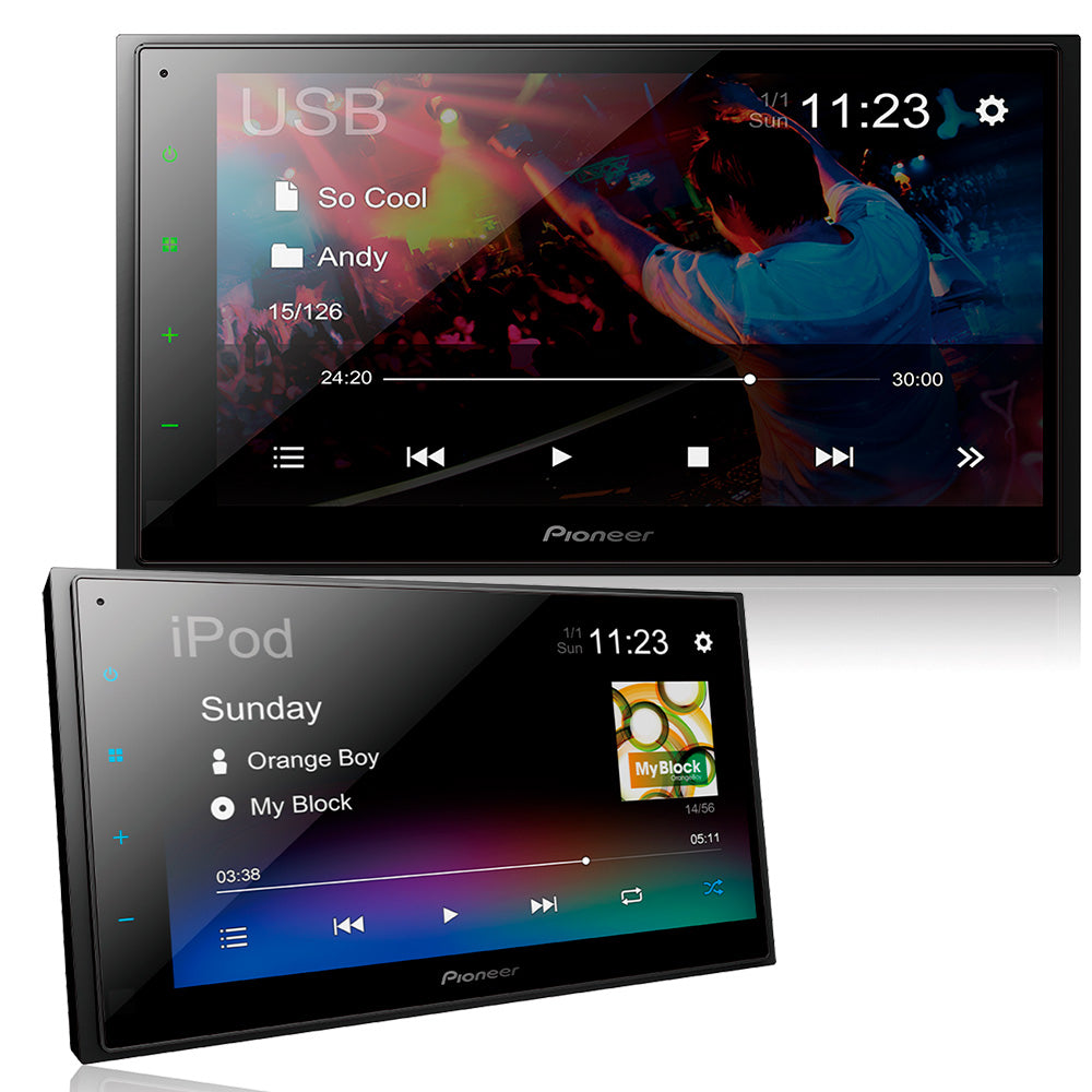 Central Multimídia Pioneer DMH-A348BT, Bluetooth Espelhamento Android e iOS