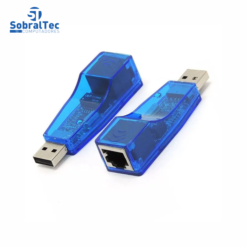 Adaptador USB 2.0 Lan Placa De Rede Externa RJ45 Xtrad XT-2072