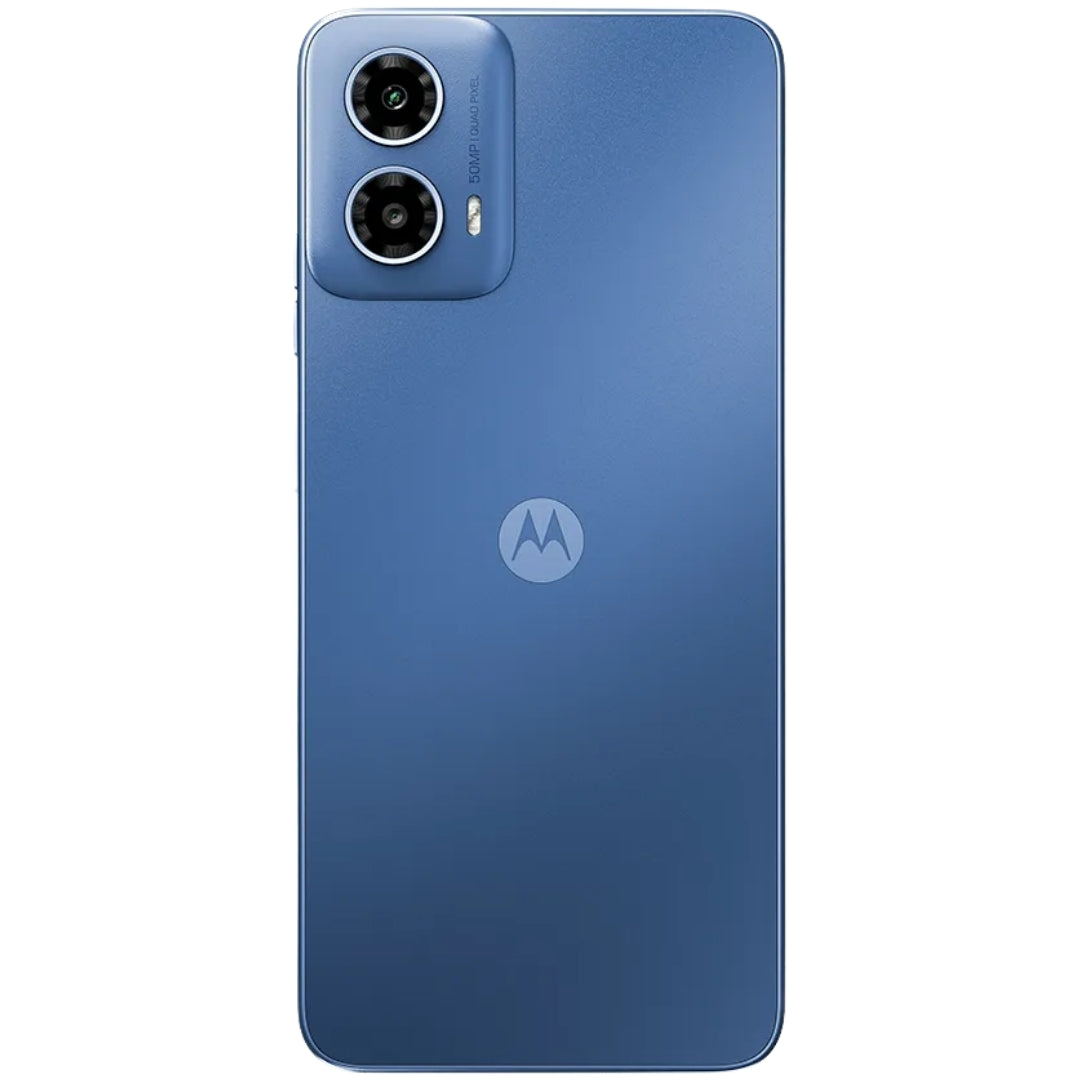 Smartphone Motorola Moto G34, 5G, 256GB, 16GB Ram Boost, Câmera 50MP, Com Moto AI NFC - Azul