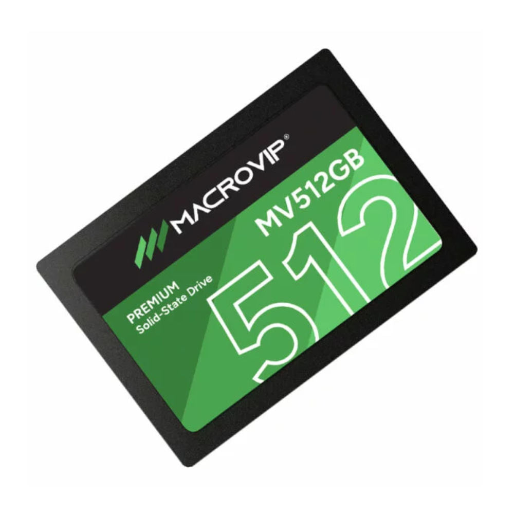 SSD Macrovip Premium 512GB SATA III 2.5" Leitura 520MB/s Gravação 450MB/s - MV512GB