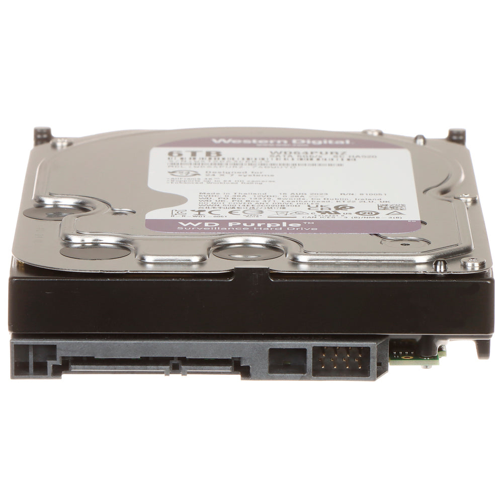 HD Para DVR 6TB, SATA3, 5400RPM, 265MB - Western Digital (WD64PURZ)