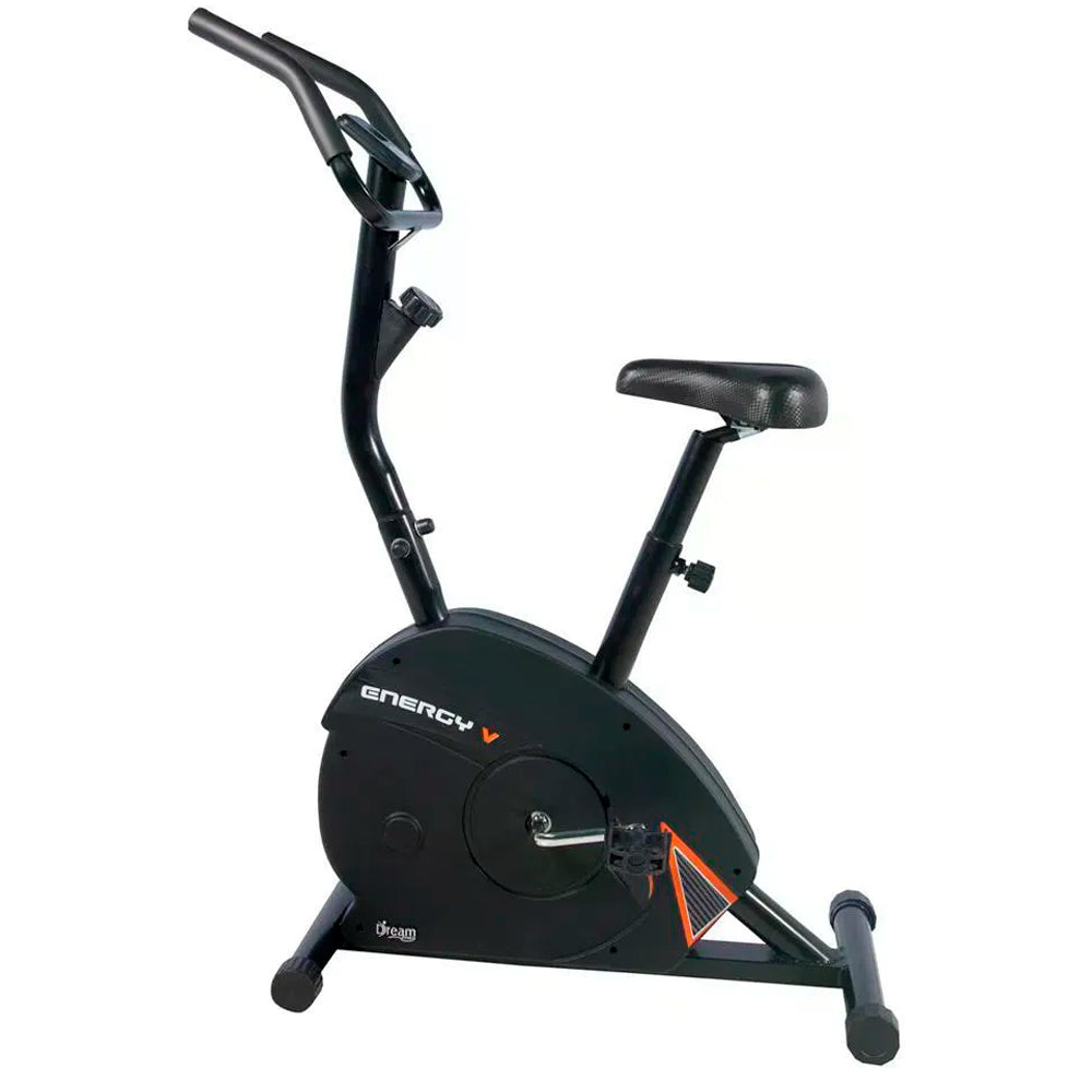Bicicleta Ergometrica Vertical Dream Fitness Magnetica Energy V, PRETO