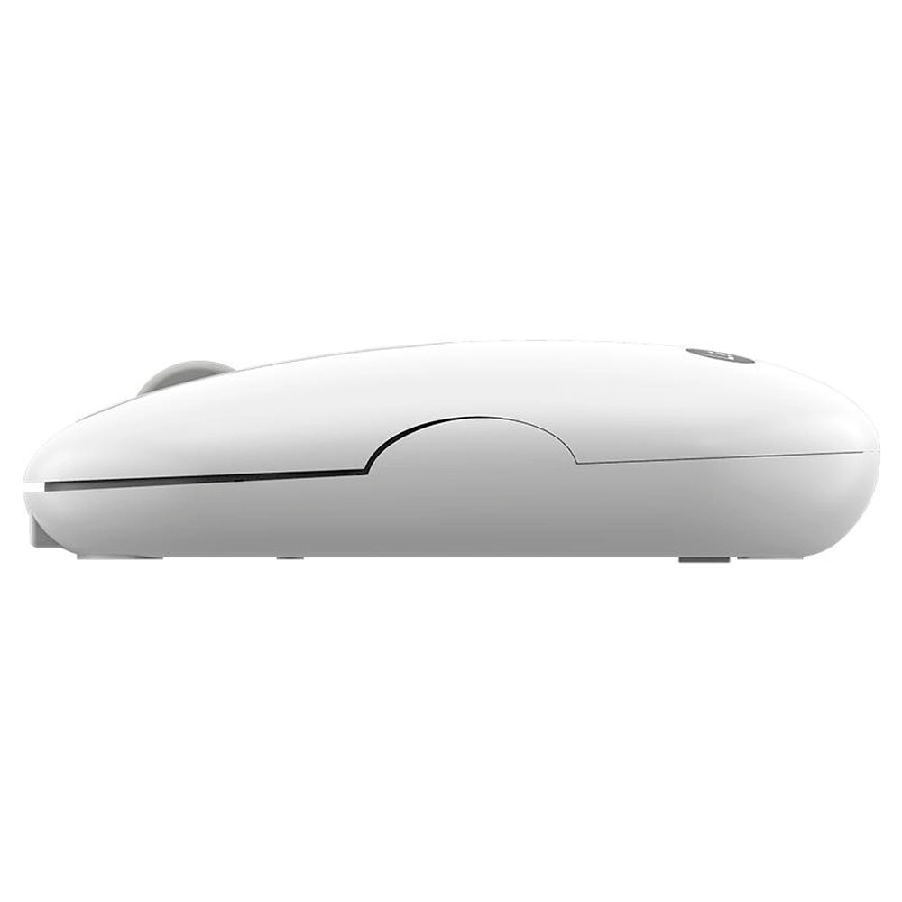 Mouse Sem Fio Recarregável WS207, 1600 DPI, Lecoo - Branco