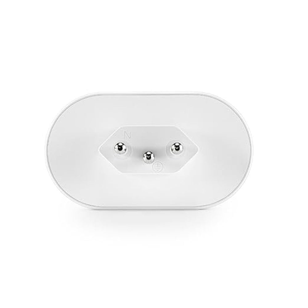 Plug De Tomada Inteligente 16A, Padrão Brasileiro, Compatível Com Alexa e Google Home - Tuya