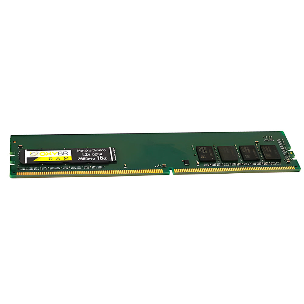 Memória Ram Desktop 16GB 2666MHz DDR4, OXYBR26N19S8/16, CL-19, PC4-21300, DIMM, 1.2V - OxyBR