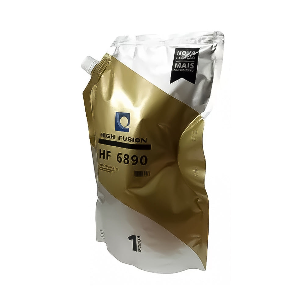 Refil Pó Para Recarga de Toner Compatível Com Brother, High Fusion HF-6890, 1 Kg Universal
