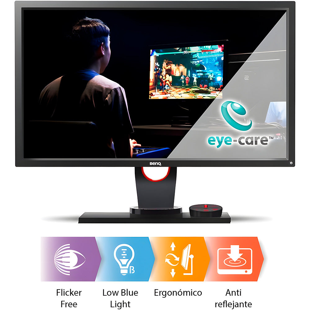 Monitor Gamer BenQ Zowie 24" 144Hz, Conexão Display Port, Lag-Free, Black Equalizer, S-Swtich, Low Blue Light - XL2430