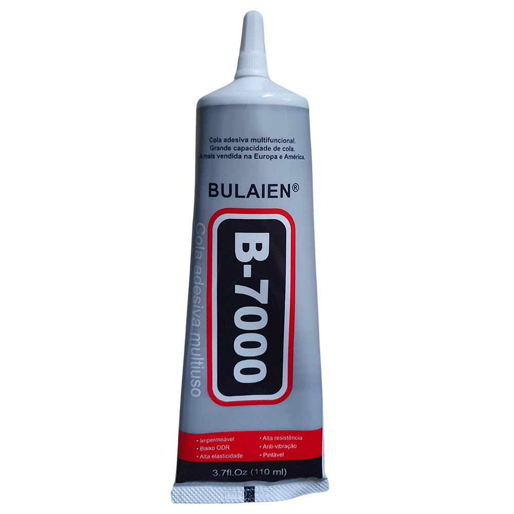 Cola Adesiva Multiuso Profissional ‎B-7000 Transparente 110ml - Bulaien