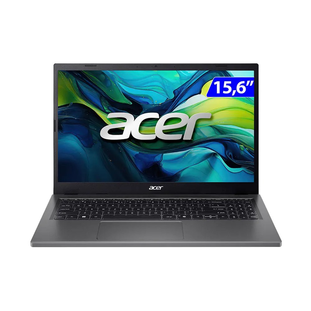 Notebook Acer Aspire Go 15 Intel Core i7-13620H 16GB DDR5 SSD 512GB 15.6" Linux AG15-71P-76Z8 - Cinza