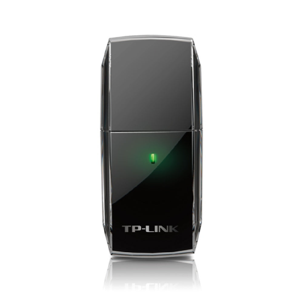 Adaptador Wireless TP-Link Archer T2U AC600 Mini, USB 2.0, Dual Band, Wi-Fi 433Mbps 5GHz 200Mbps 2.4GHz, WPS