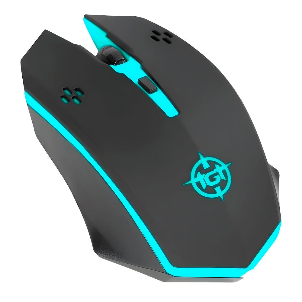 Combo Gamer TGT Ariete 4x1, Rainbow, Teclado ABNT, Mouse 1.600DPI, Mousepad Pequeno, Headset Drivers 40mm, TGT-ART-RBW01