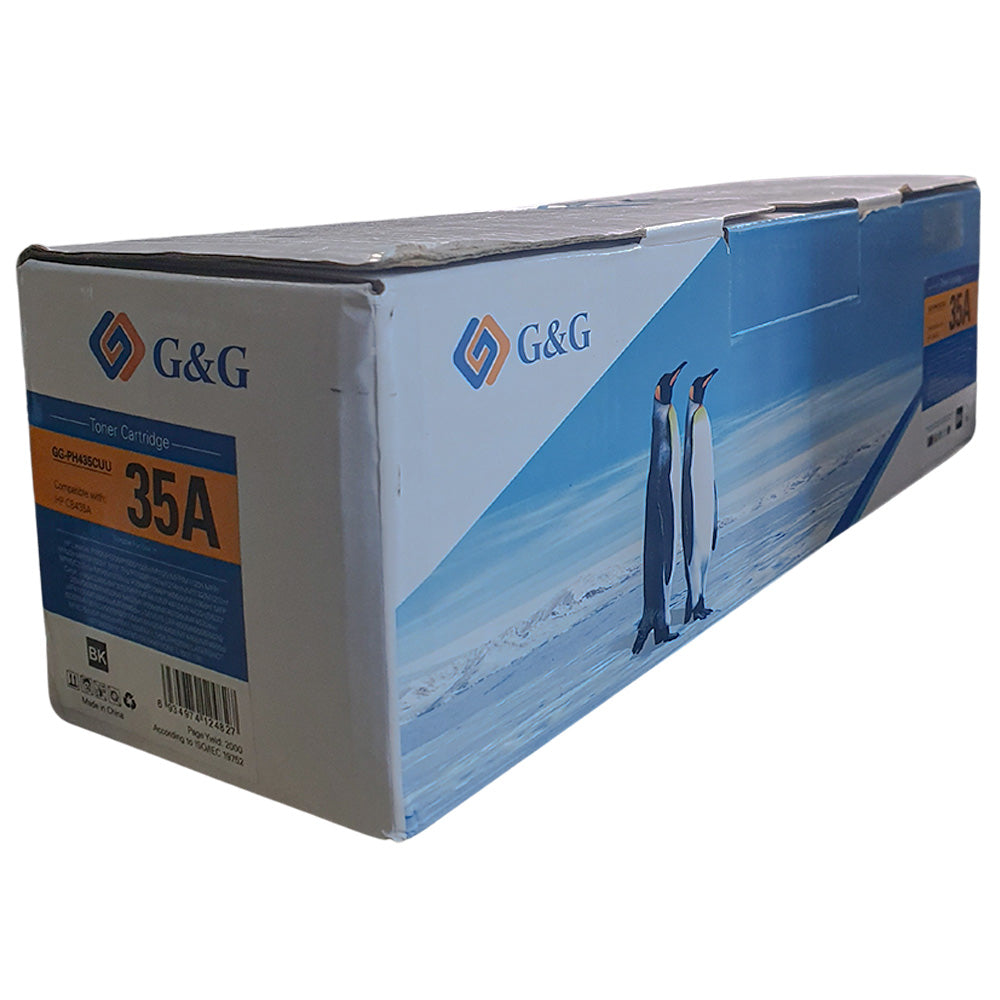 Toner Compatível HP 35A G& G Para HP M127FN | M127FW | M125 | M201 | CF283A | 83A