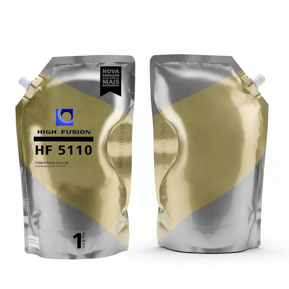 Refil Pó Para Recarga de Toner Compatível HF 5110, Para Pantum 5120X, 410, 219, 211