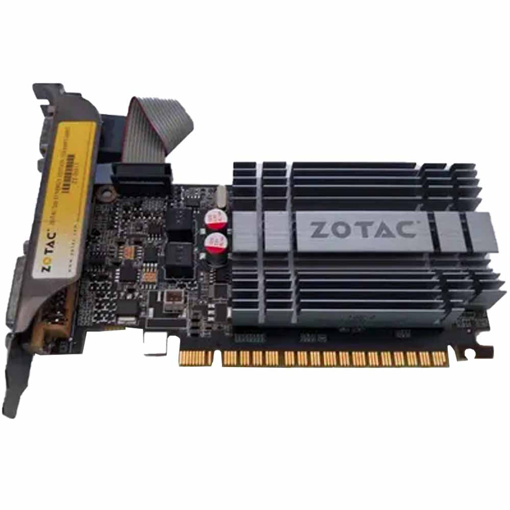 Placa de Vídeo ZOTAC 1GB DDR3 64BITS GT210*