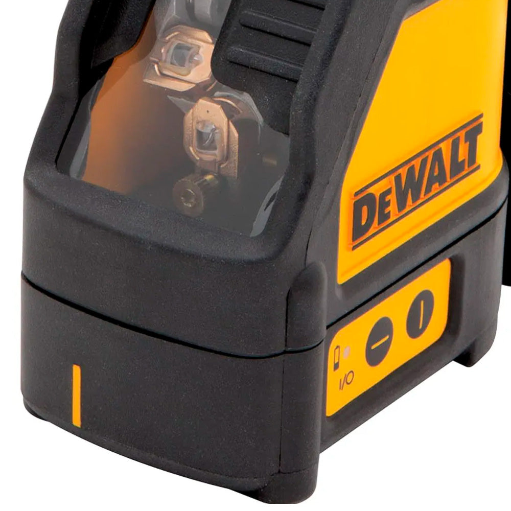 Nível a Laser Horizontal e Vertical Vermelho com 3 Pilhas AA e Maleta - DEWALT-DW088K