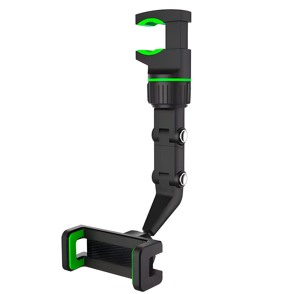 Suporte Veicular Para Celular, Universal, Multifuncional, 360 Graus, Preto/Cinza