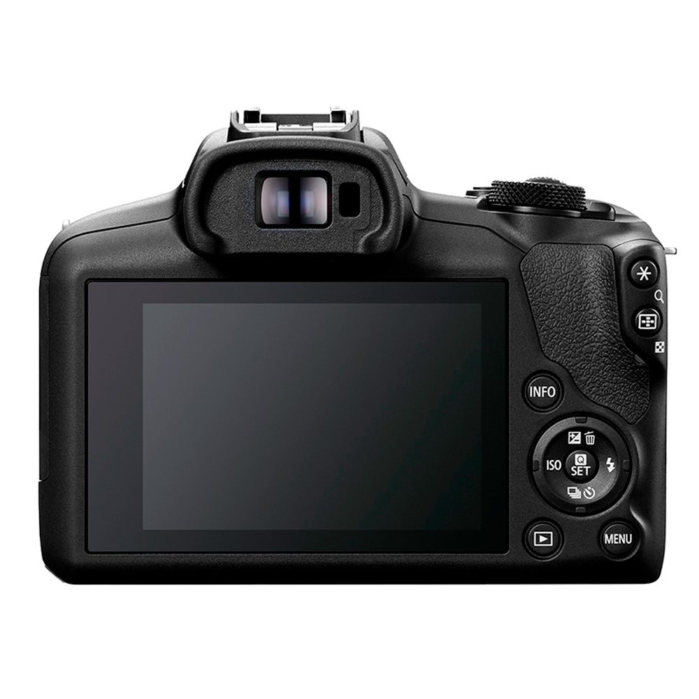 Câmera Digital Canon EOS R100, 24.1MP, WiFi, Lente RF-S 18-45mm F4.5-6.3 IS STM - 6052C043AA