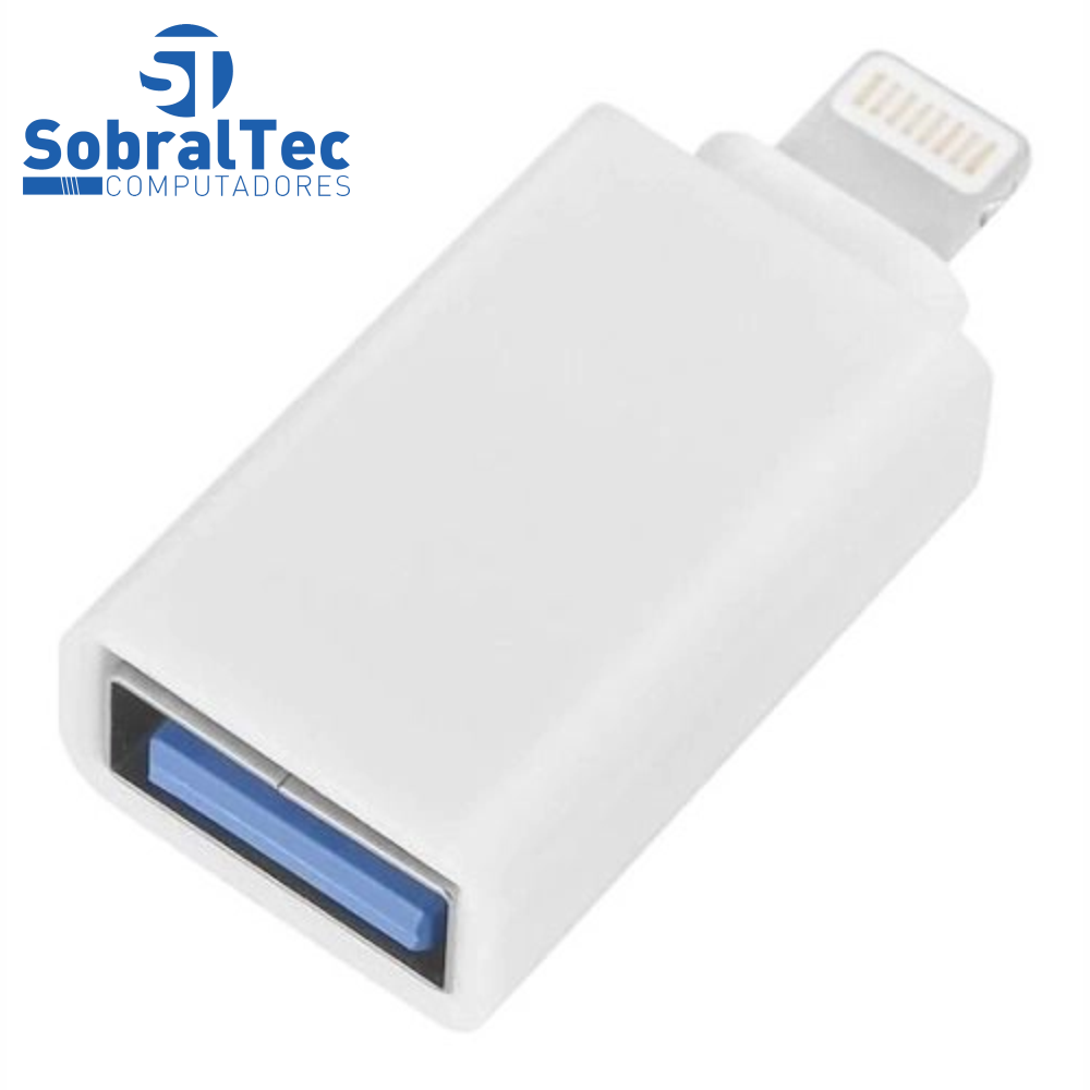 Adaptador OTG Usb Lightning iPhone para USB 3.0