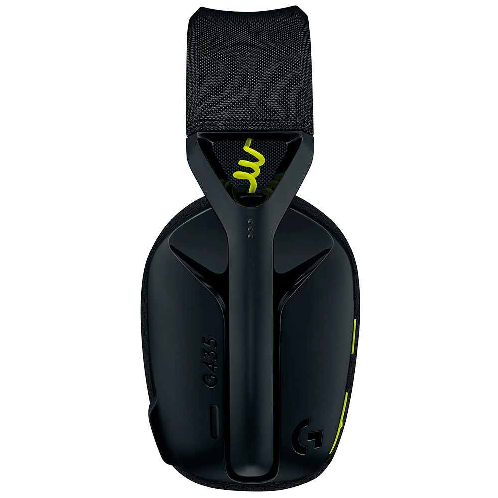 Headset Gamer Sem Fio Logitech G435, Lightspeed e Bluetooth, Dolby Atmos, USB, PC, PS4, PS5, Mobile, Drivers 40mm, Preto
