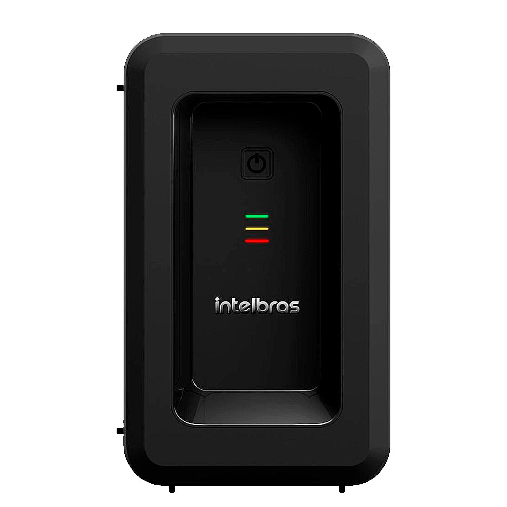 Nobreak Interativo Intelbras ATTIV 1200VA Preto Entrada e Saída 220 Voltes Com 8 Tomadas