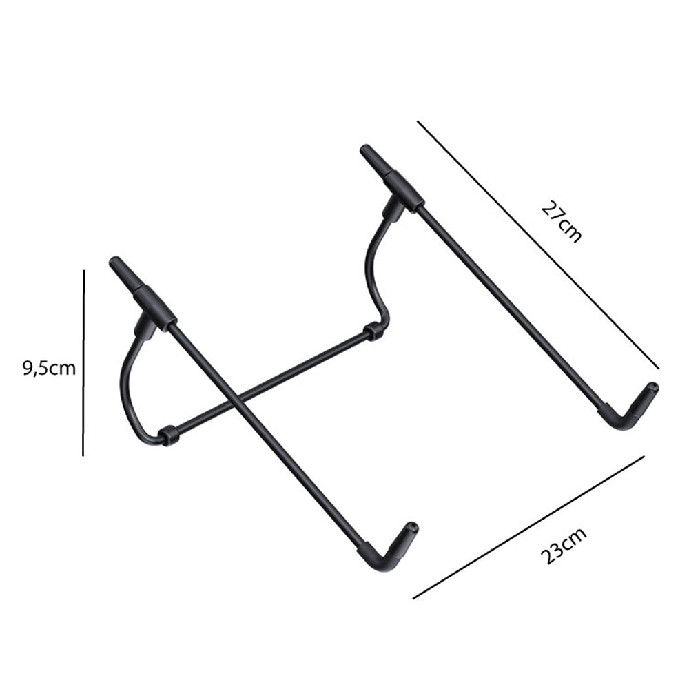 Suporte Para Notebook, Ergonômico, Ajustável, Smart, Conforto e Estabilidade - Preto