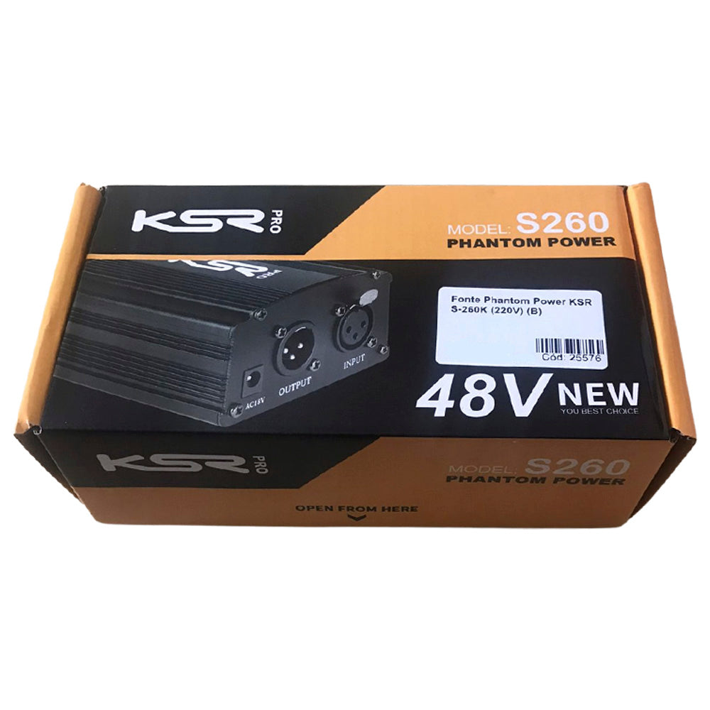 Fonte Phantom Power KSR S-260K (220V) (B)